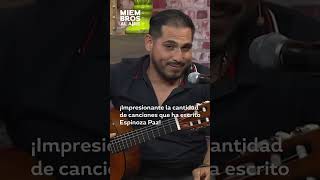 Espinoza Paz deja soprendidos a los Miembros con las canciones que ha escrito #Shorts #Unicable
