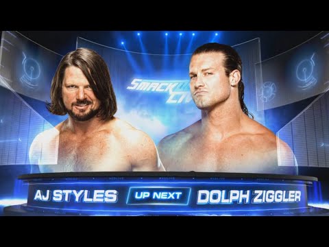 FULL MATCH: Aj Styles vs Dolph Ziggler | WWE SmackDown 06/06/17