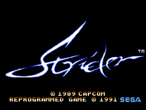 Strider Master System