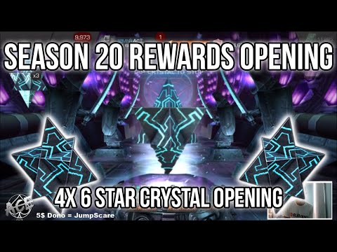Season Rewards Opening! 4x 6 Star Crystals & Nexus 5 Star - Marvel Contest of Champions