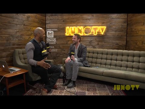 Justin Rutledge - Backstage at the 2014 JUNO Awards