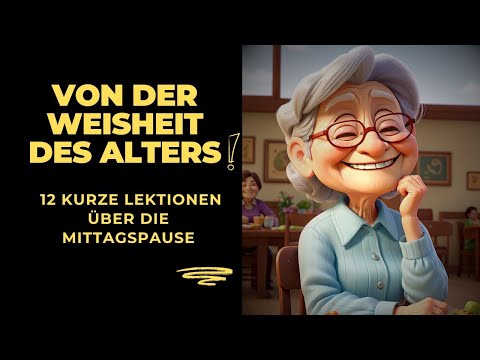 Von der Weisheit des Alters: "Die Mittagspause, 12 Weisheiten mit Humor und Sarkasmus inklusive!"