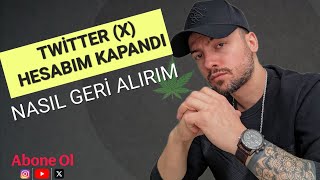 Twitter (x) hesabım askıya alındı. Nasıl geri alabilirim. (!) Sorunu. 