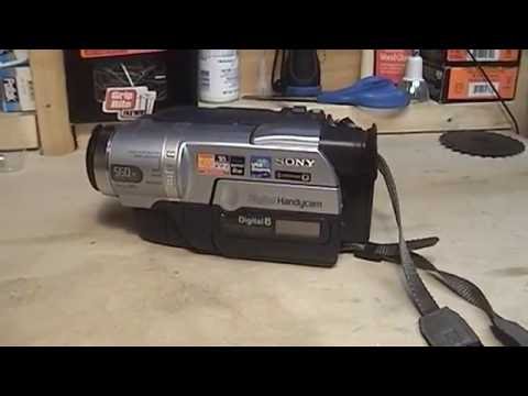 Sony DCR-TRV140 Digital8 Handycam & LCD Repair Attempt