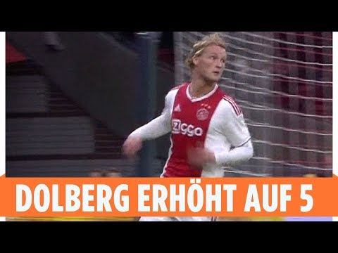 Joker Dolberg macht die 5 voll | Ajax Amsterdam - ADO Den Haag 5:1 | Highlights | Eredivisie 2018/19
