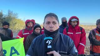 Trabajadores de Ureña iniciaron una protesta por atrasos salariales y reclamos laborales