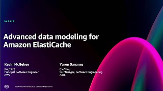 Download the video "AWS re:Invent 2024 - Advanced data modeling for Amazon ElastiCache (DAT422)"
