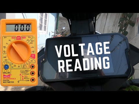Multimeter vs Console Voltage | KTM 390 Adventure