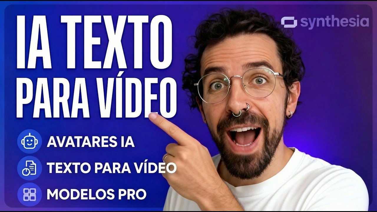 Como Criar Vídeos de Formação com Synthesia em 10 Minutos (Guia IA)