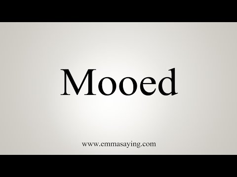 How To Say Mooed