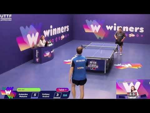 WINners CUP table 1  23.11    Gubenko Maksim - Zaitsev Andrei  18:30