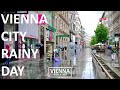 Walking In The Rain In Vienna City Austria City Sounds Rain Ambience