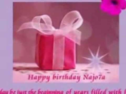 Happy Birthday "Najah"