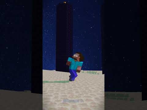 Herobrain VS Apple Eye Player in The End But Ending Dragon is angry