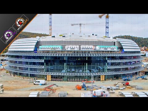ARENA BRNO-nebe se zavřelo...   #TimeLapse #Construction #Brno #HochtiefCZ #Architecture #6KFootage
