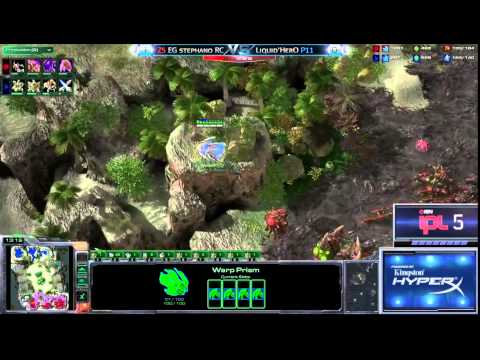 SC2 Stephano vs HerO ZvP Game 2 IPL 5 Winners Round 1 Starcraft 2 Tournaments