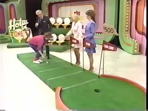 The Price is Right - truly amazing Hole in One game