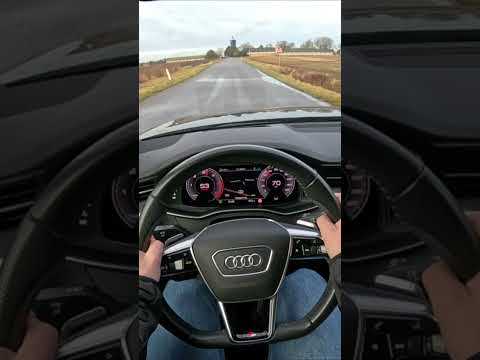 0-100 KM/H IN THE AUDI A6 AVANT 40 TDI 204HP 2019