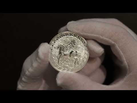 2022 1oz 999 Silver St. Helena Pegasus Bullion Coin