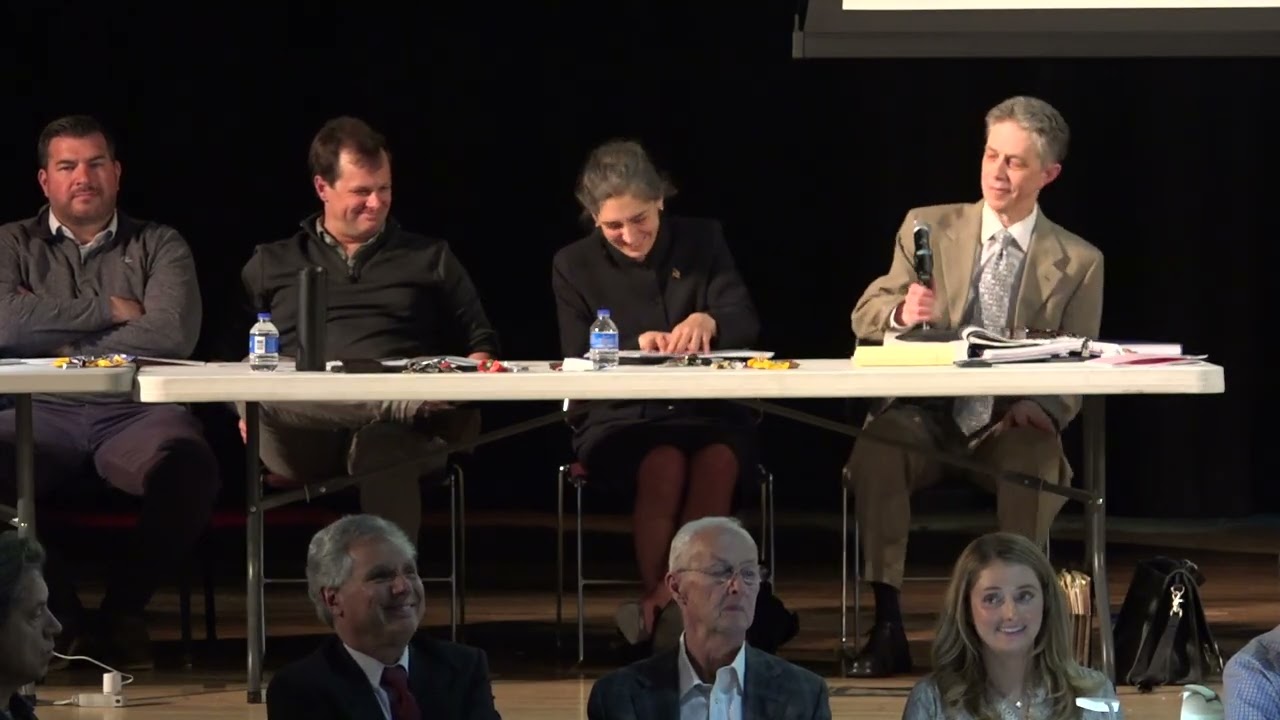 From the Town Meeting