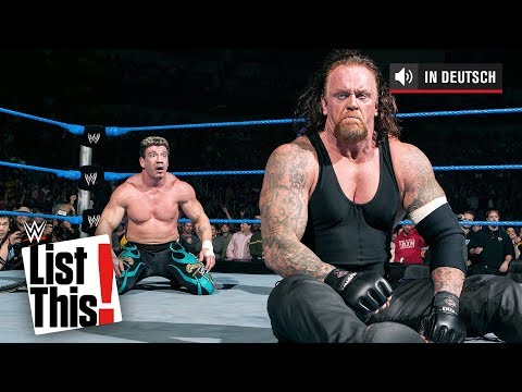 5 phänomenal seltene Undertaker-Matches– WWE List This! (DEUTSCH)