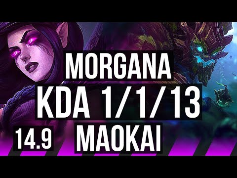 MORGANA & Draven vs MAOKAI & Varus (SUP) | 1/1/13 | BR Grandmaster | 14.9