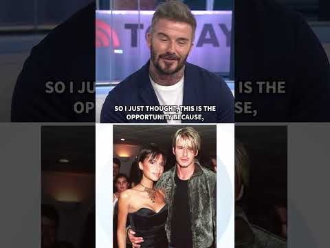 David Beckham says he 'convinced' Victoria Beckham to participate in a documentary about her life