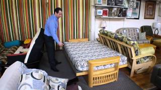 How Open and Close a Back Loading Futon