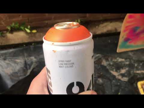 How to unclog spray paint cans MTN 94