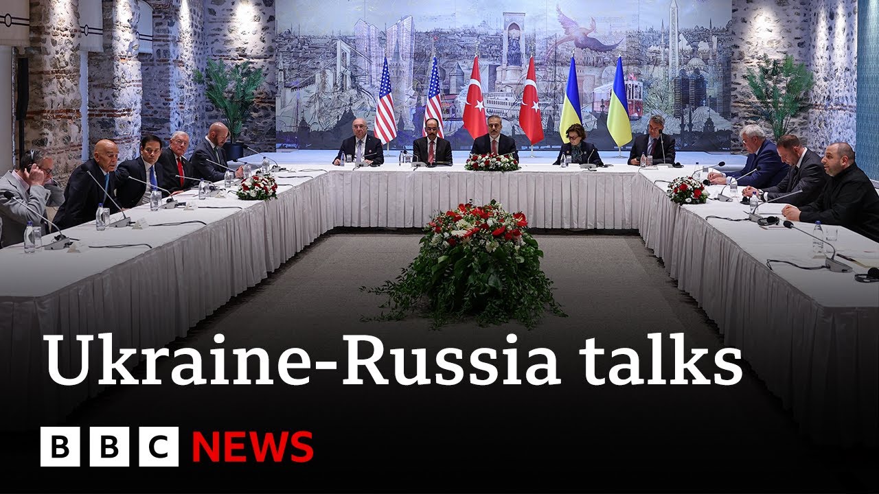 Peace talks between Ukraine and Russia take place in Turkey | BBC News