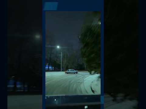 O drift mais maluco da neve russa #shorts #carros #drift