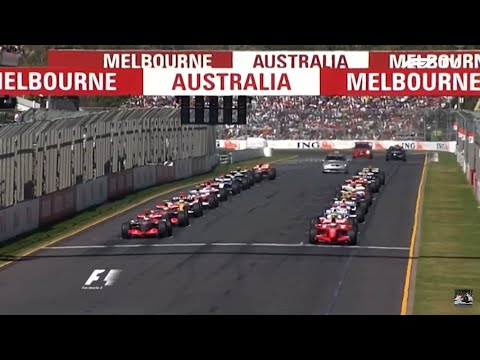 F1 2007 rewatch #1 - Lewis Hamilton first race start