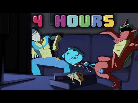 4 Hours of Cartoons to Study and Sleep to