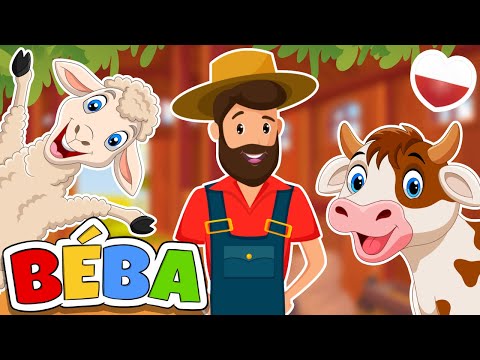 Stary Donald farmę miał | Piosenka dla dzieci ze zwierzętami | BÉBA