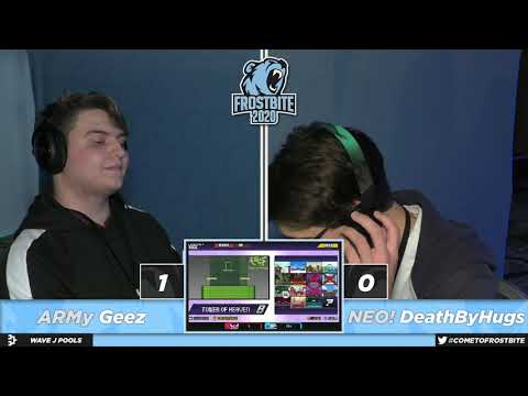 Frostbite 2020: ARMy | Geez (Shovel Knight) vs DeathByHugs (Etalus)