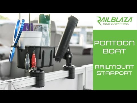 RAILBLAZA Pontoon Boat RailMount StarPort