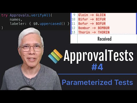 Using ApprovalTests in Swift: Transforming Sequences for Parameterized Tests thumbnail