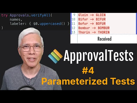 Using ApprovalTests in Swift: Transforming Sequences for Parameterized Tests thumbnail