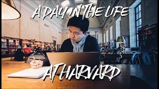 A Realistic College Day in the Life at Harvard