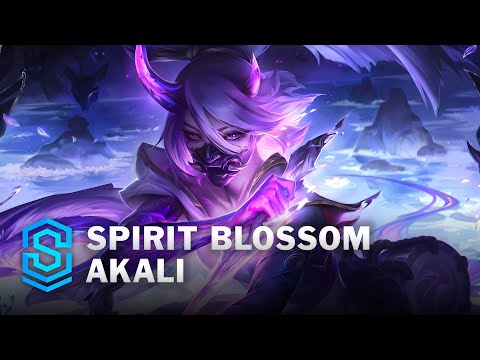 Spirit Blossom Akali Skin Spotlight - League of Legends