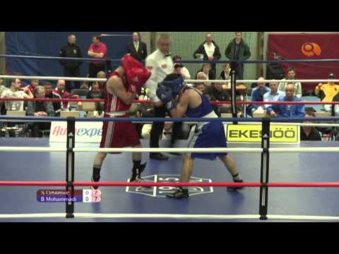 Boxning SM 2013 - Bager Mohammadi vs Sandro Omerovic