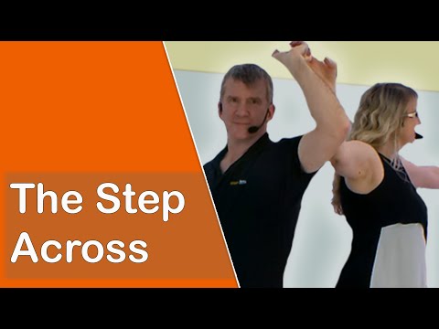 Modern Jive Dance Moves - Beginners Basic Steps to Learn First - Step Across [2021] Ginger Jive.