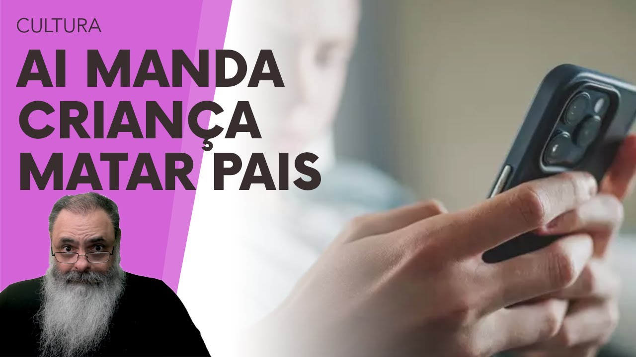 CHATBOT que INTERPRETA CARACTERES é ACUSADO de MANDAR CRIANÇAS MATAREM os PAIS, mas NÃO é BEM ISSO