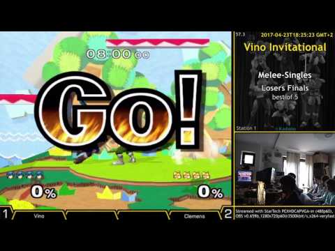 VI-SLF Vino (Marth) vs Clemens (Fox)