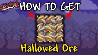 How to Get Hallowed Ore In Terraria Calamity Mod | Hallowed Ore Calamity