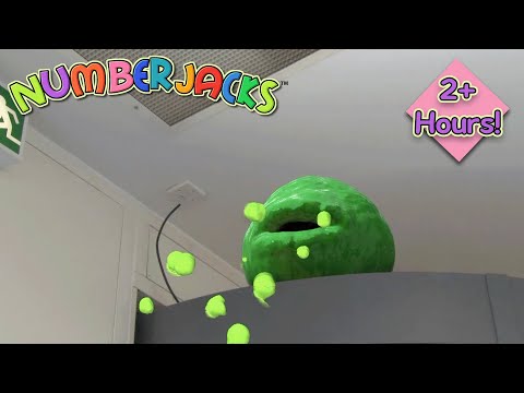 Slimed Again! The Problem Blob Mega Collection! ???? Numberjacks MARATHON | 2+ HOURS