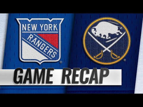 Sheary strikes twice as Sabres take down Rangers, 3-1