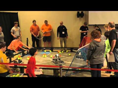 Q11 Trinity Cougars at VEX Nothing But Net Park Tudor 1/9/2015