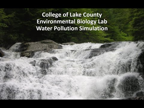 1st YouTube video about how can water pollution be detected virtual lab
