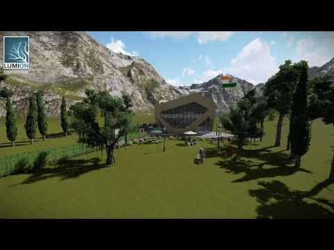 Lumion Rendering Mountains House